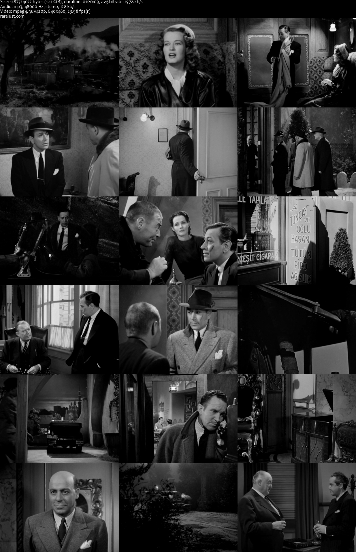 Background to Danger (1943) Rarelust