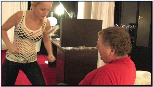 Brutal Blonde Red Carpet Clash Femdom 