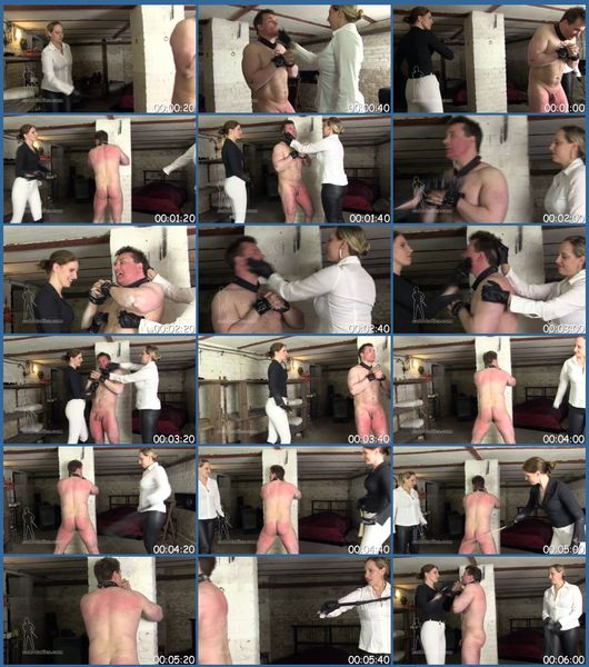 Strong Man Trashed Femdom 