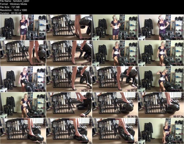 MistressZena - Mistress Zena - Rubber foot worship MistressZena - Mistress Zena - Rubber foot worship
