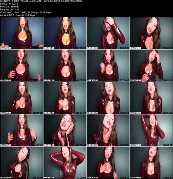 Princess Ceara Lynch - Love me, Serve me, Obey me Princess Ceara Lynch - Love me, Serve me, Obey me