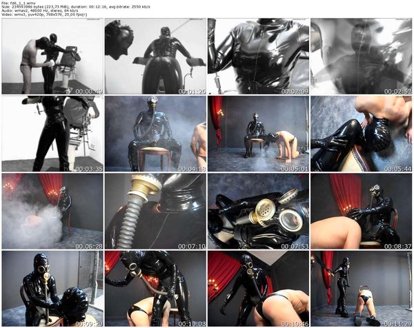 Schlagendegirls - Ruby - Dominance in solid rubber Schlagendegirls - Ruby - Dominance in solid rubber