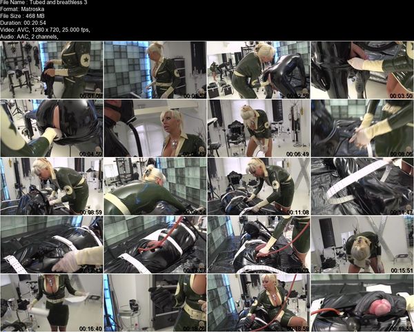 Domina Kate - Tubed and breathless 1-4 Domina Kate - Tubed and breathless 1-4