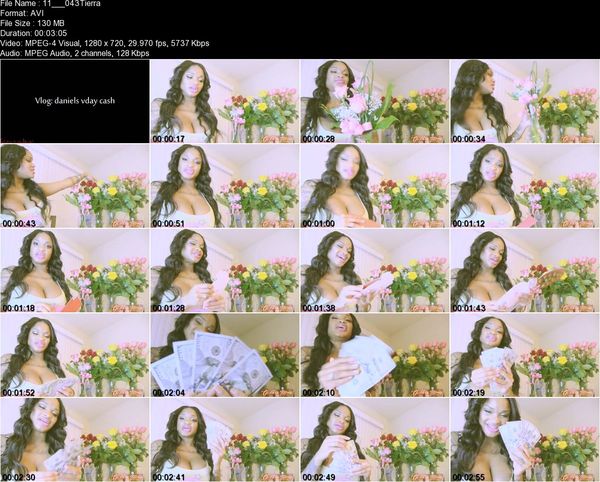 Goddess Tierra - Vlog: daniels vday cash Goddess Tierra - Vlog: daniels vday cash