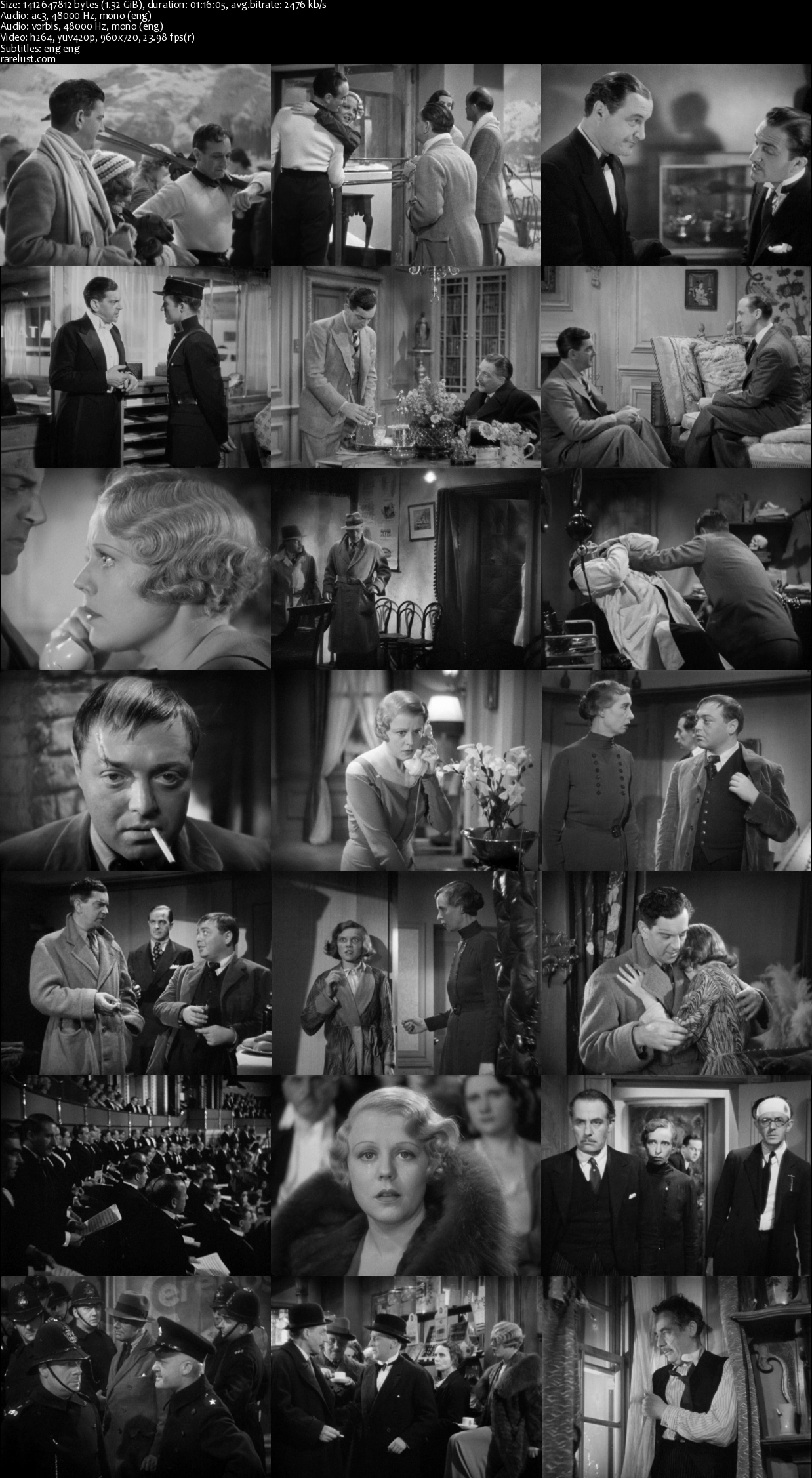 The Man Who Knew Too Much (1934) Rarelust