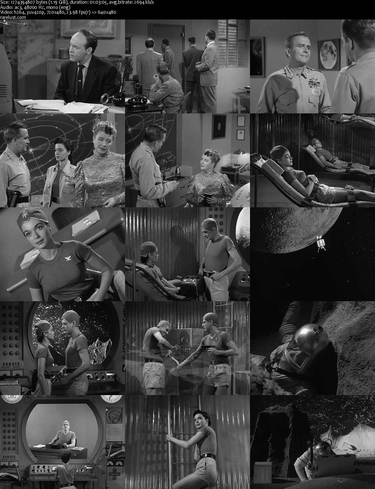 Project Moon Base (1953) Rarelust