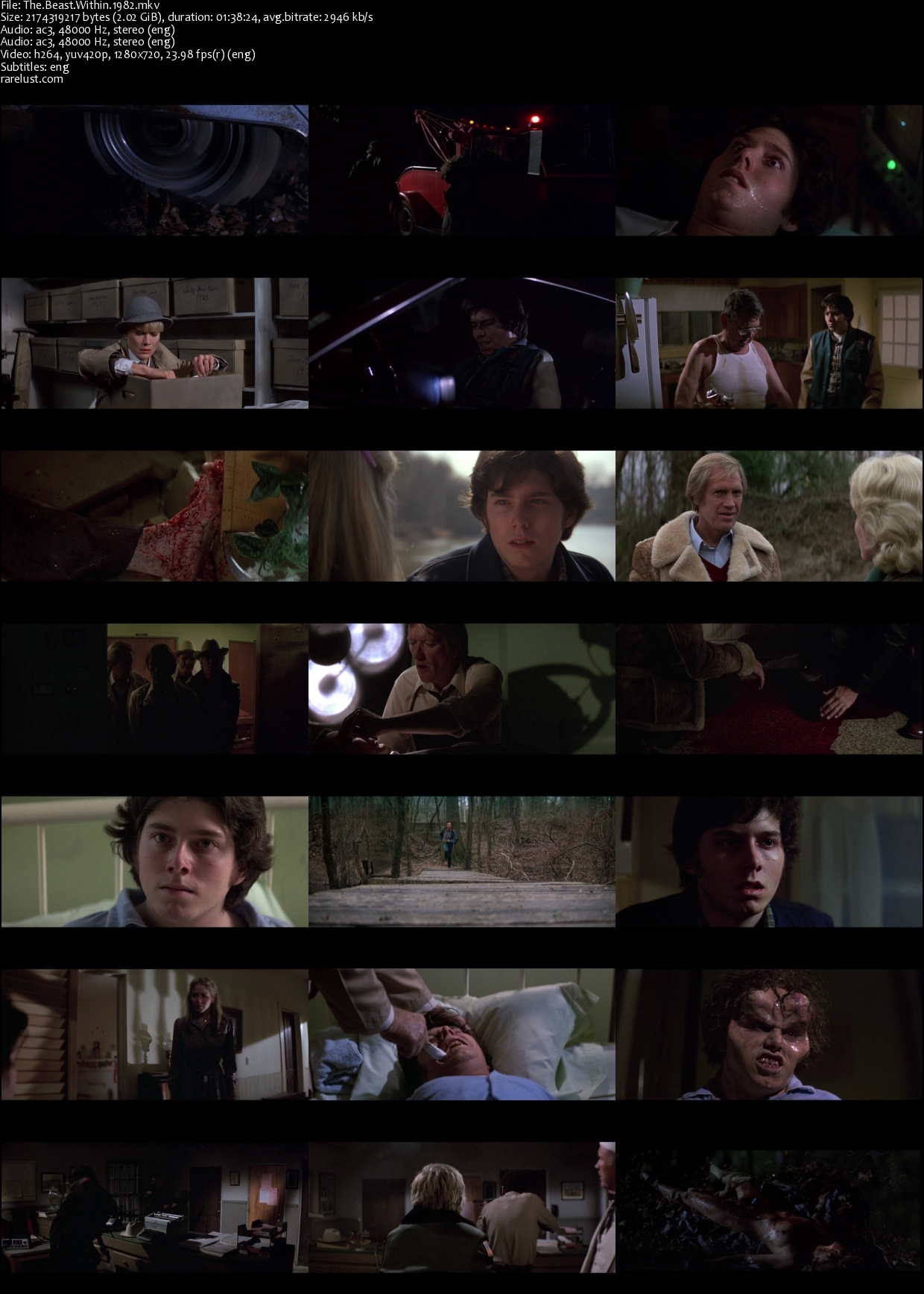 The Beast Within (1982) Rarelust The Beast Within (1982) Rarelust