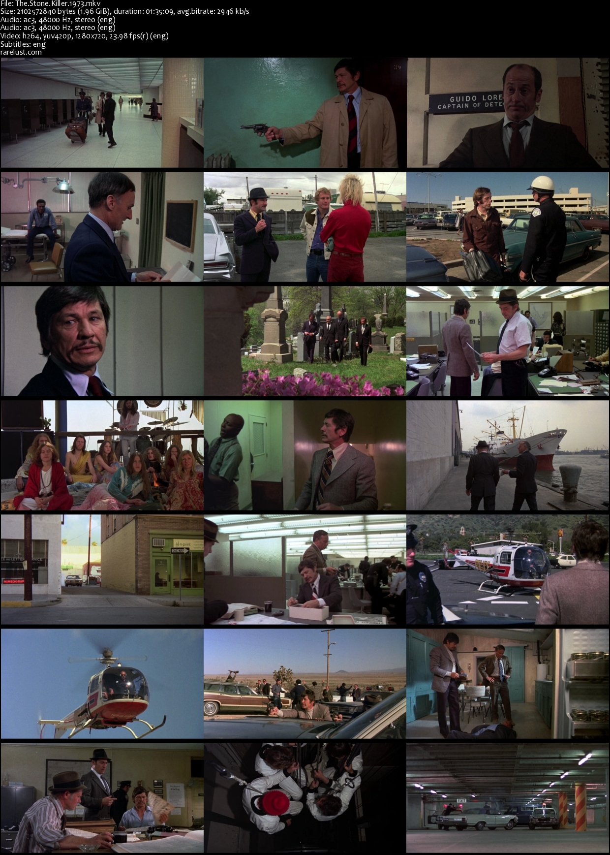 The Stone Killer (1973) Rarelust