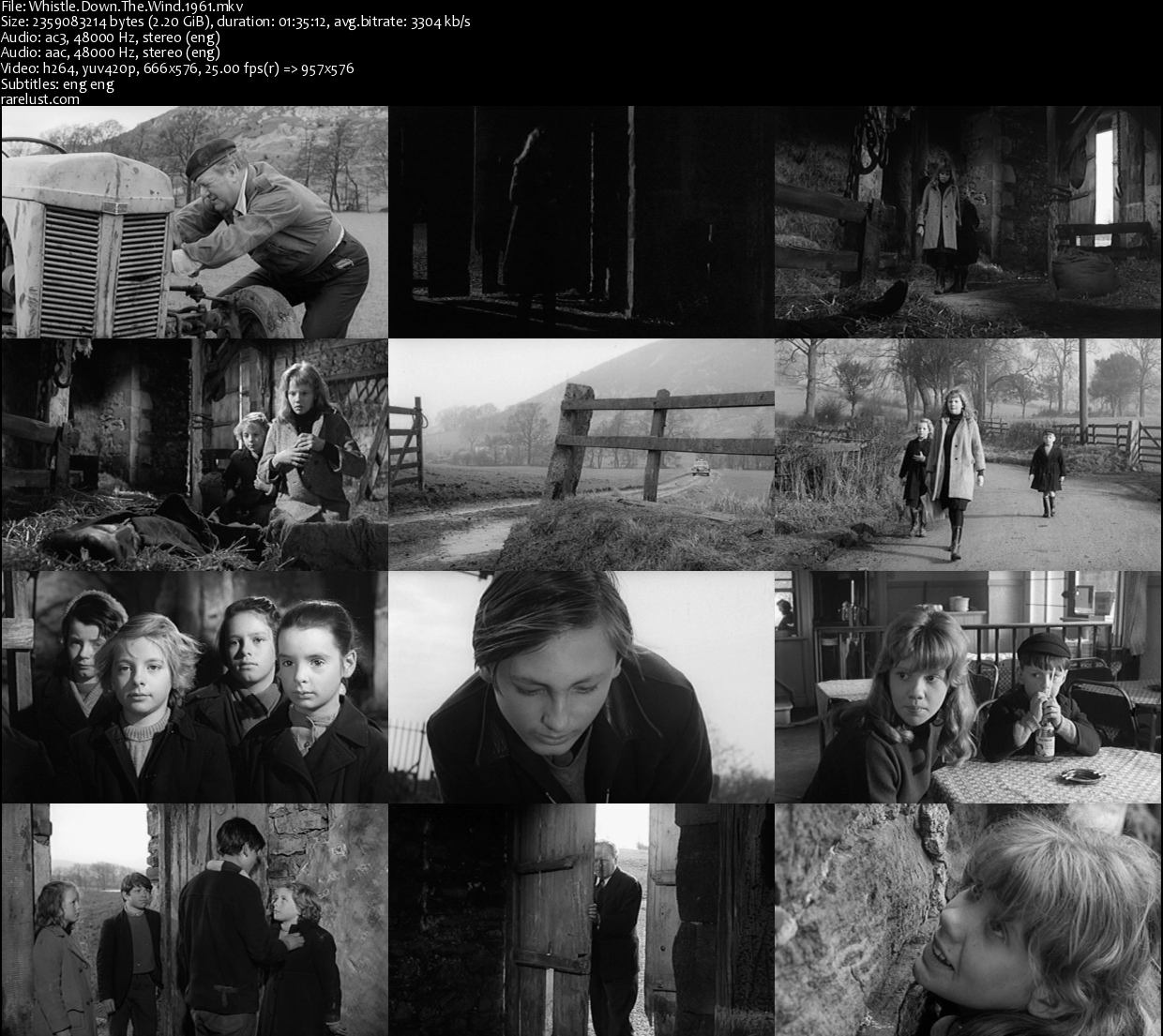 Whistle Down the Wind (1961) Rarelust