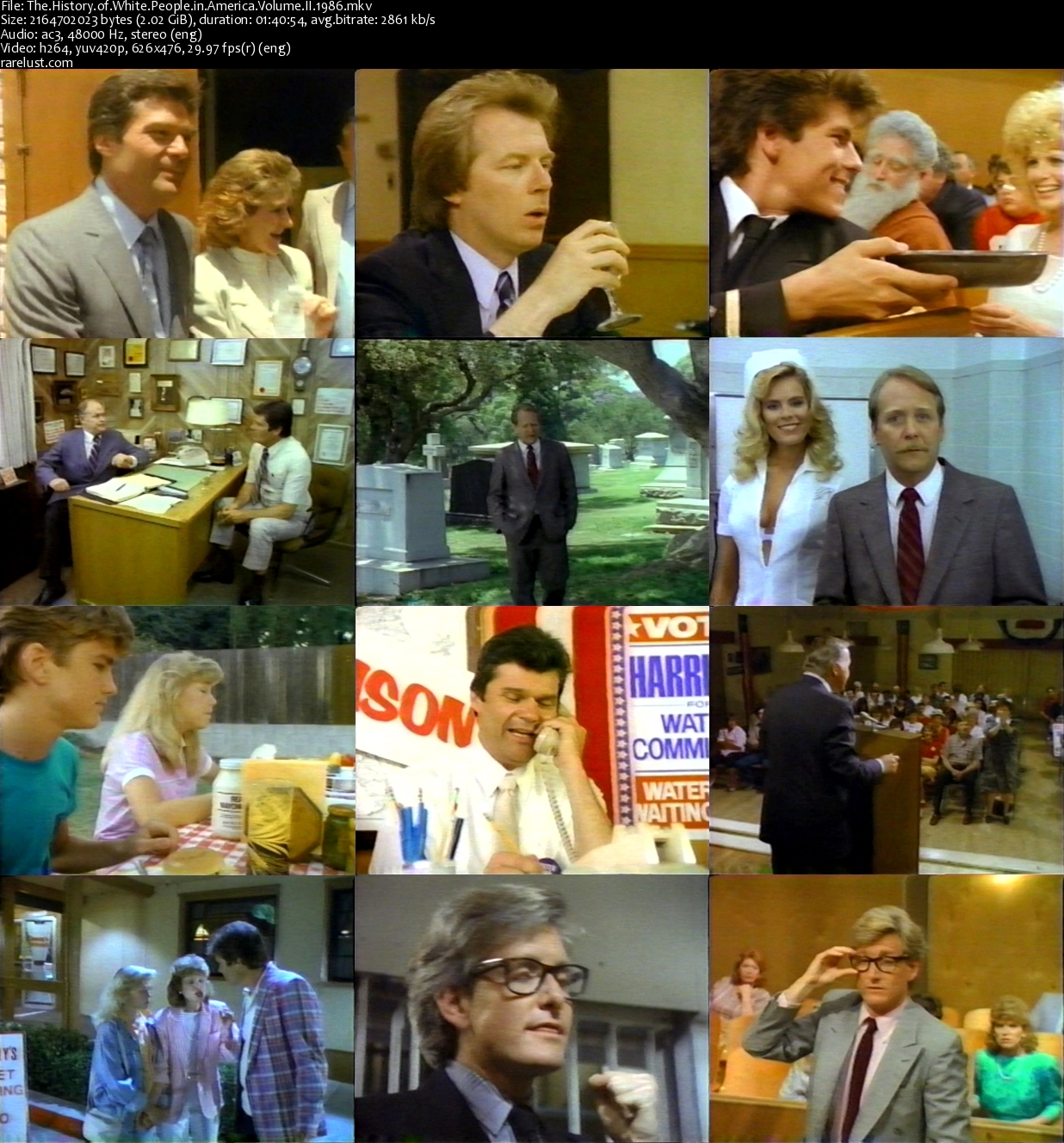 The History of White People in America (1985) - Rarelust
