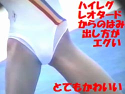 C級 ハイレグレオタード エグいほどはみ出してます